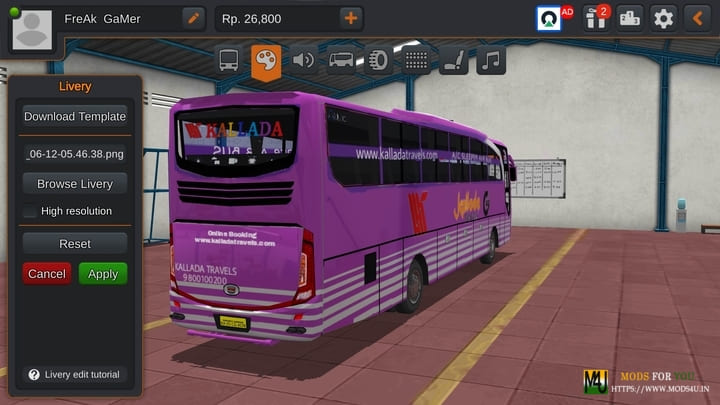 BUS ID Mods